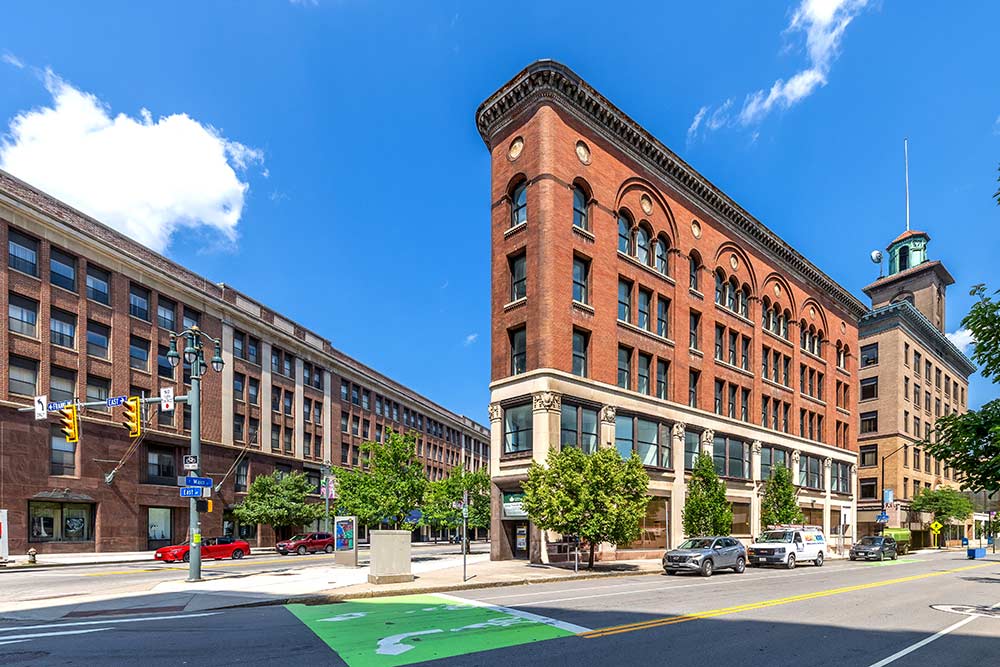 triangle building rochester new york